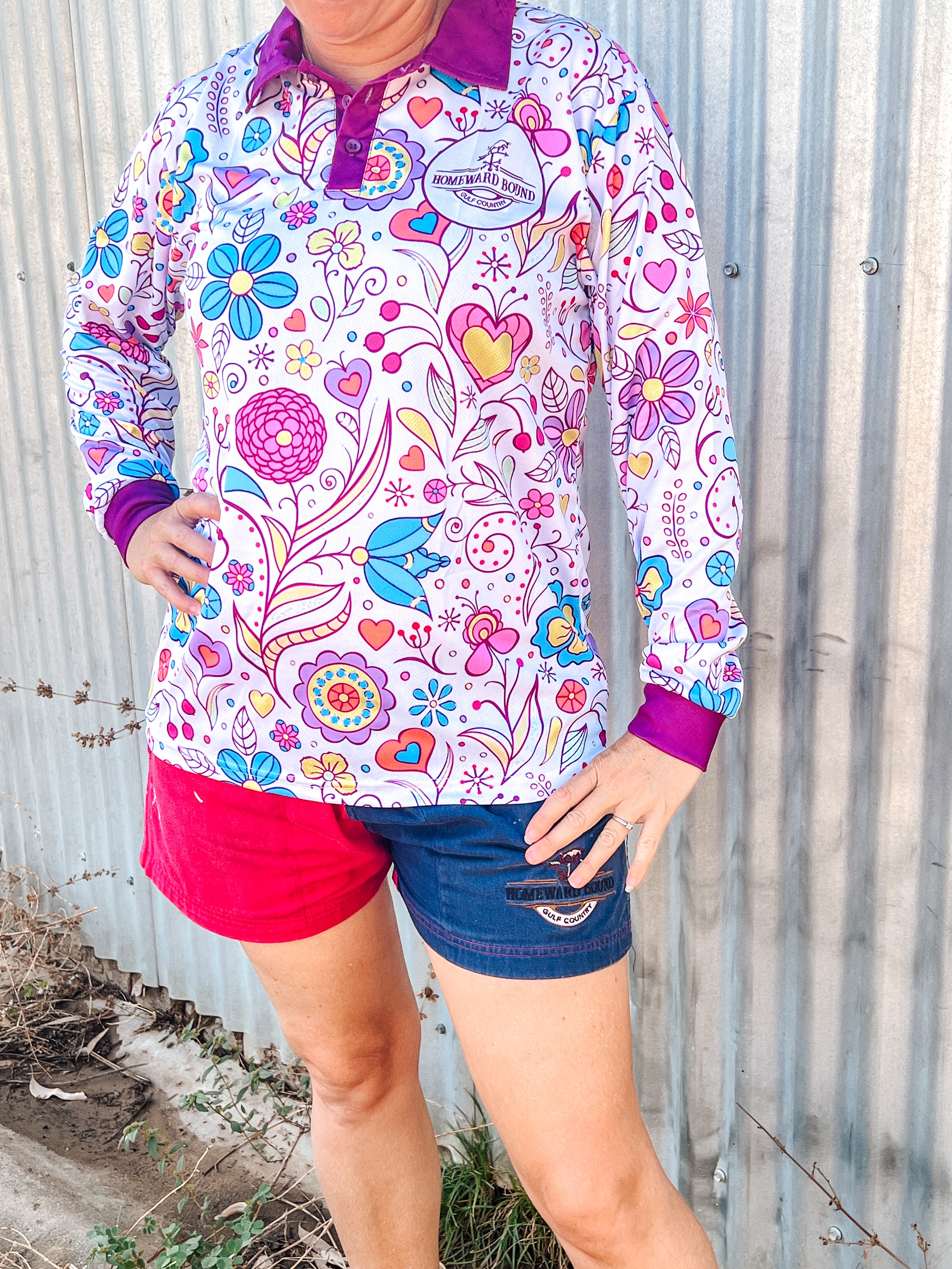 Sweet Hearts Fishing Shirt