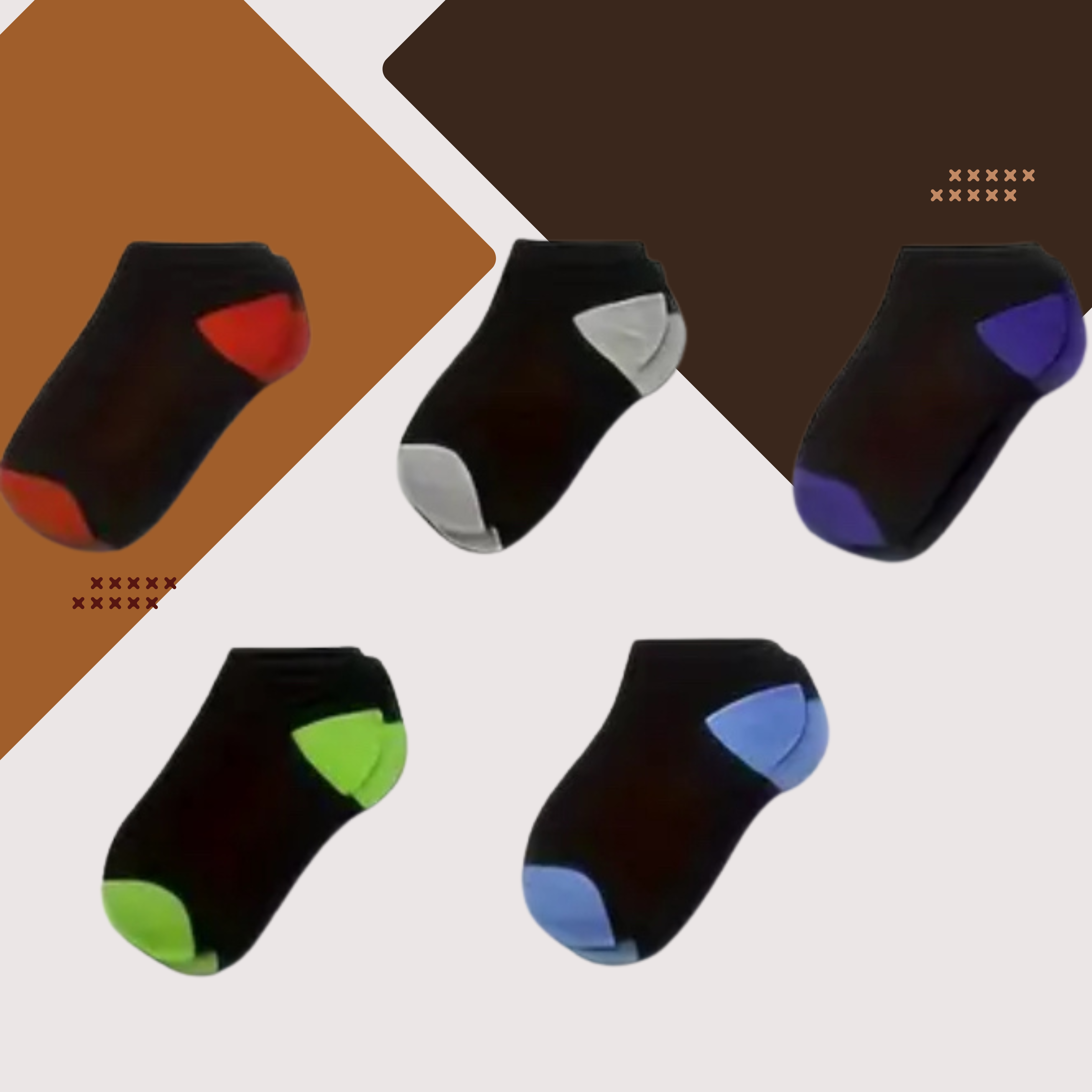 Children Boy low cut Socks 2pk