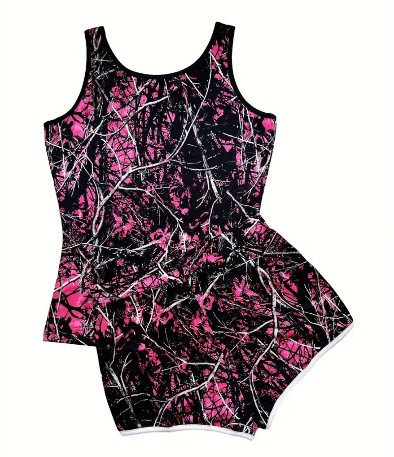Deer Print Two Piece