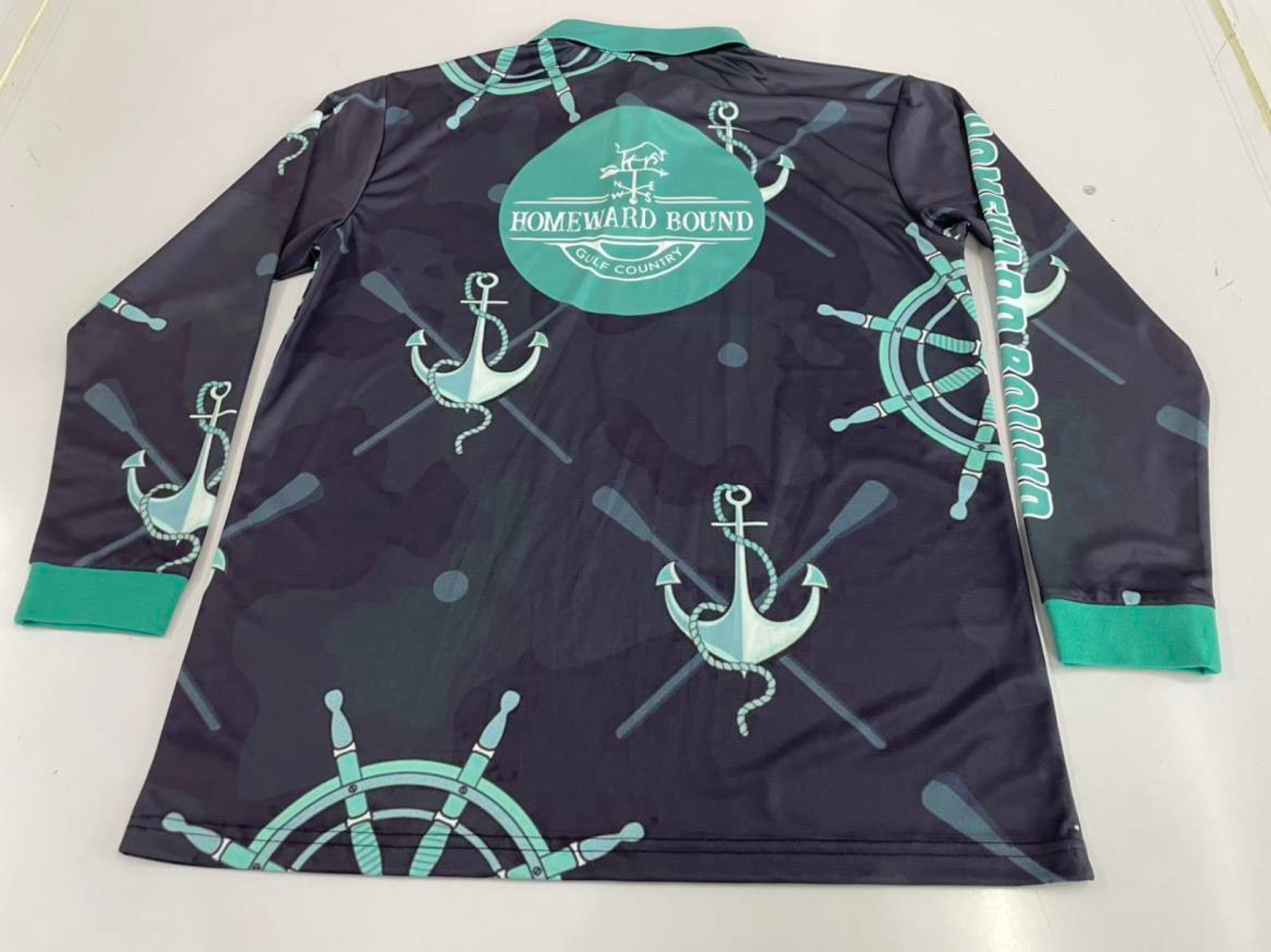 Kids Fishing Shirt- Anchor