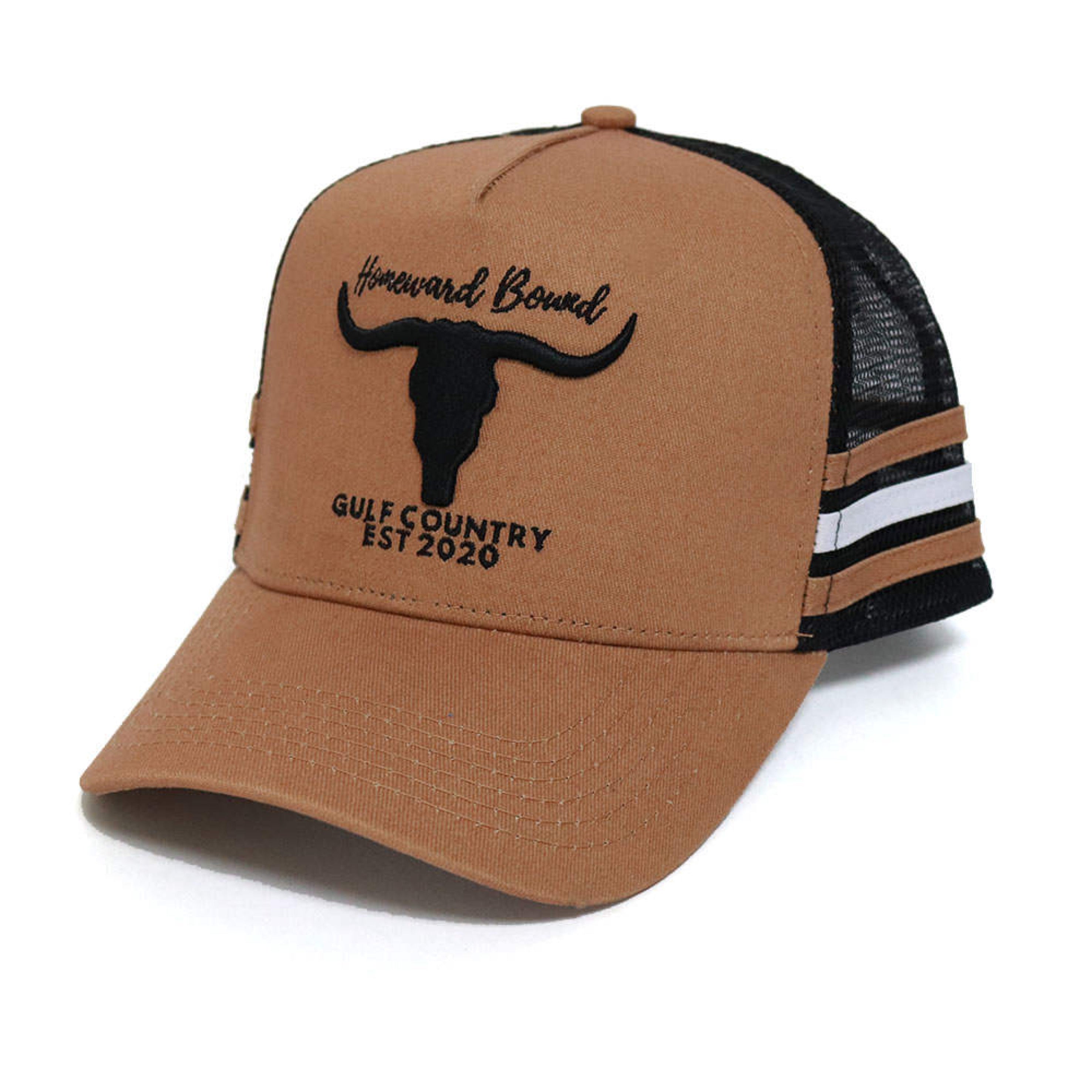 Gulf Country Trucker Cap - Western Longhorn